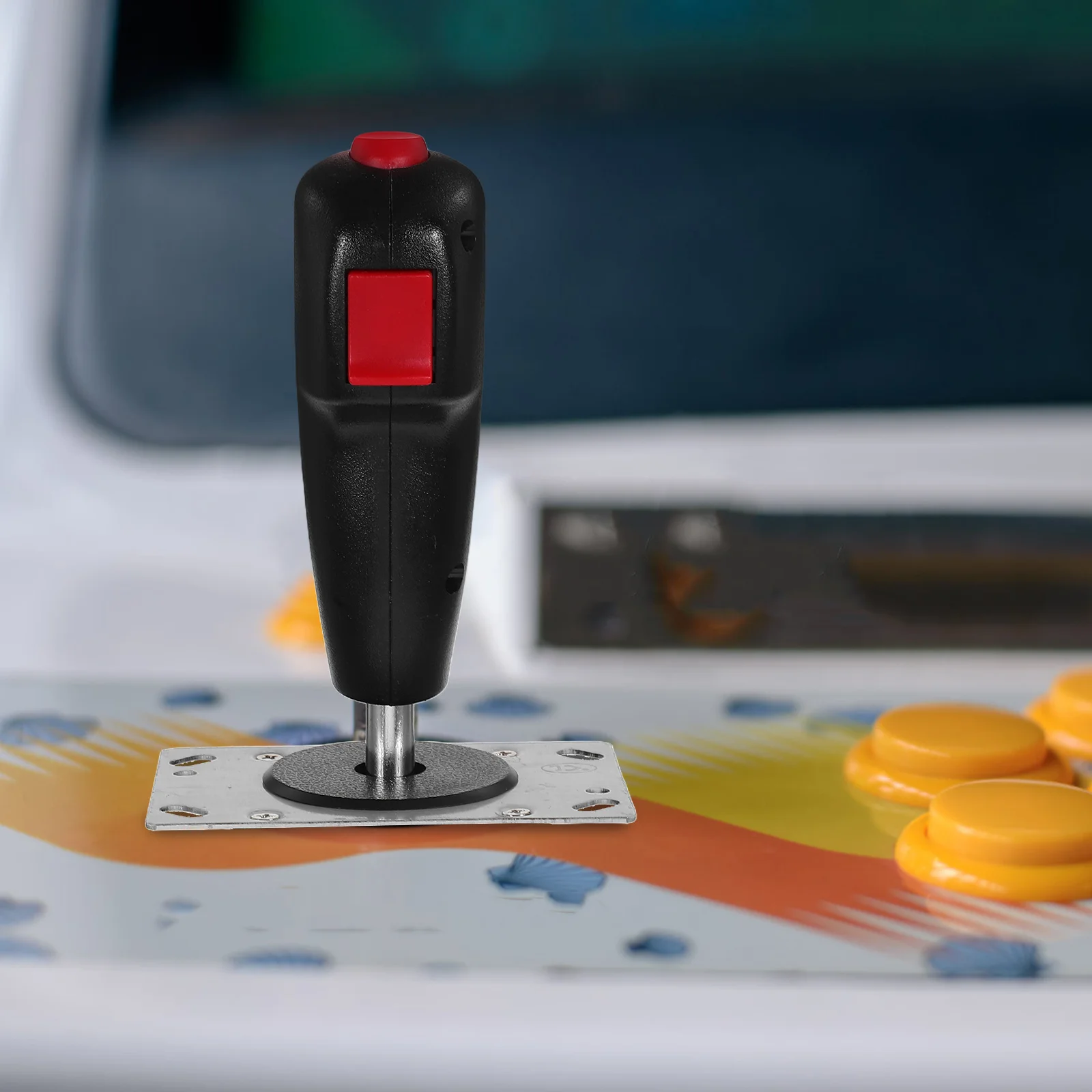 Mango de repuesto para Joystick de juego, placa de circuito de microinterruptor para simulación de vuelo, Kit de controlador Diy, palo analógico para juegos de Pc
