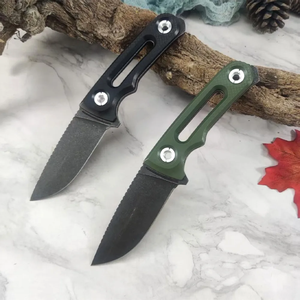 

Fx New Fixed Camping Knife 8Cr13Mov Blade Outdoor Hiking Tool Camping Essentials Peeiling Tool