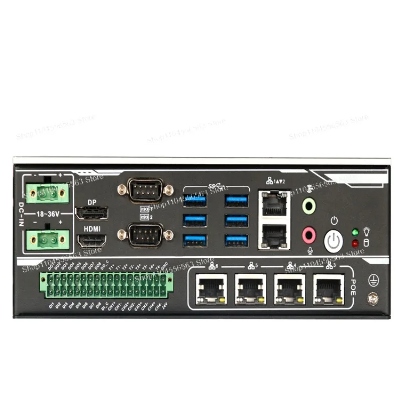Multi-serial and multi-USB wall-mounted industrial control PCs - for machine vision applications