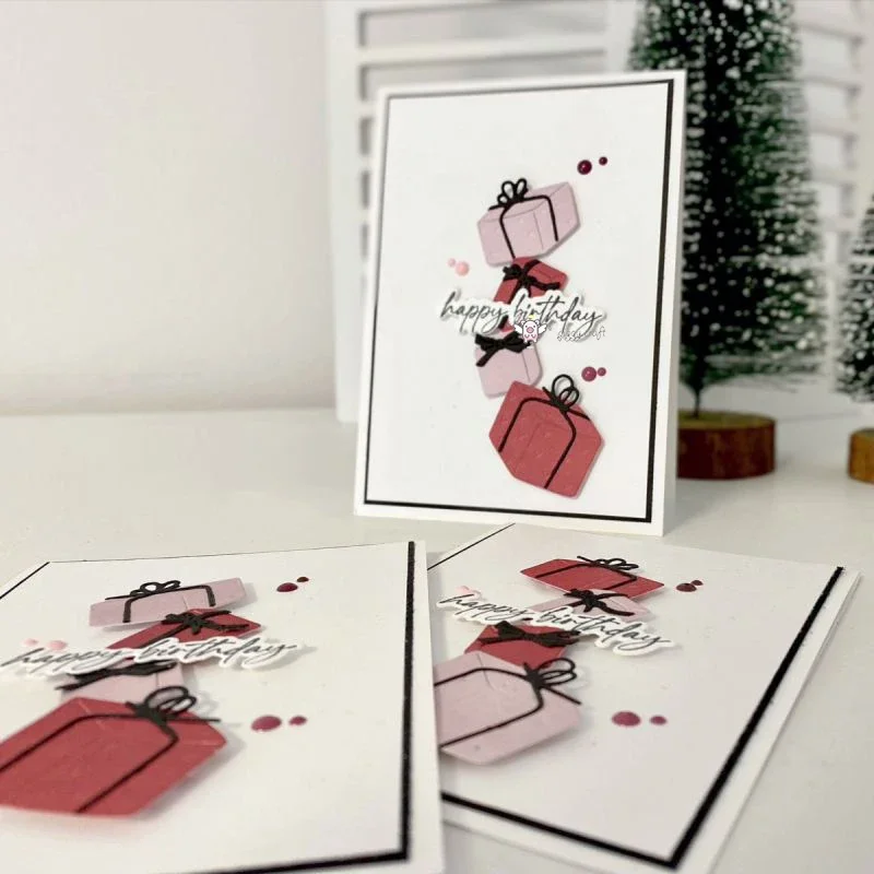 

New Craft metal cutting dies cut die mold Gift box decoration Scrapbook paper craft knife mould blade punch stencils dies