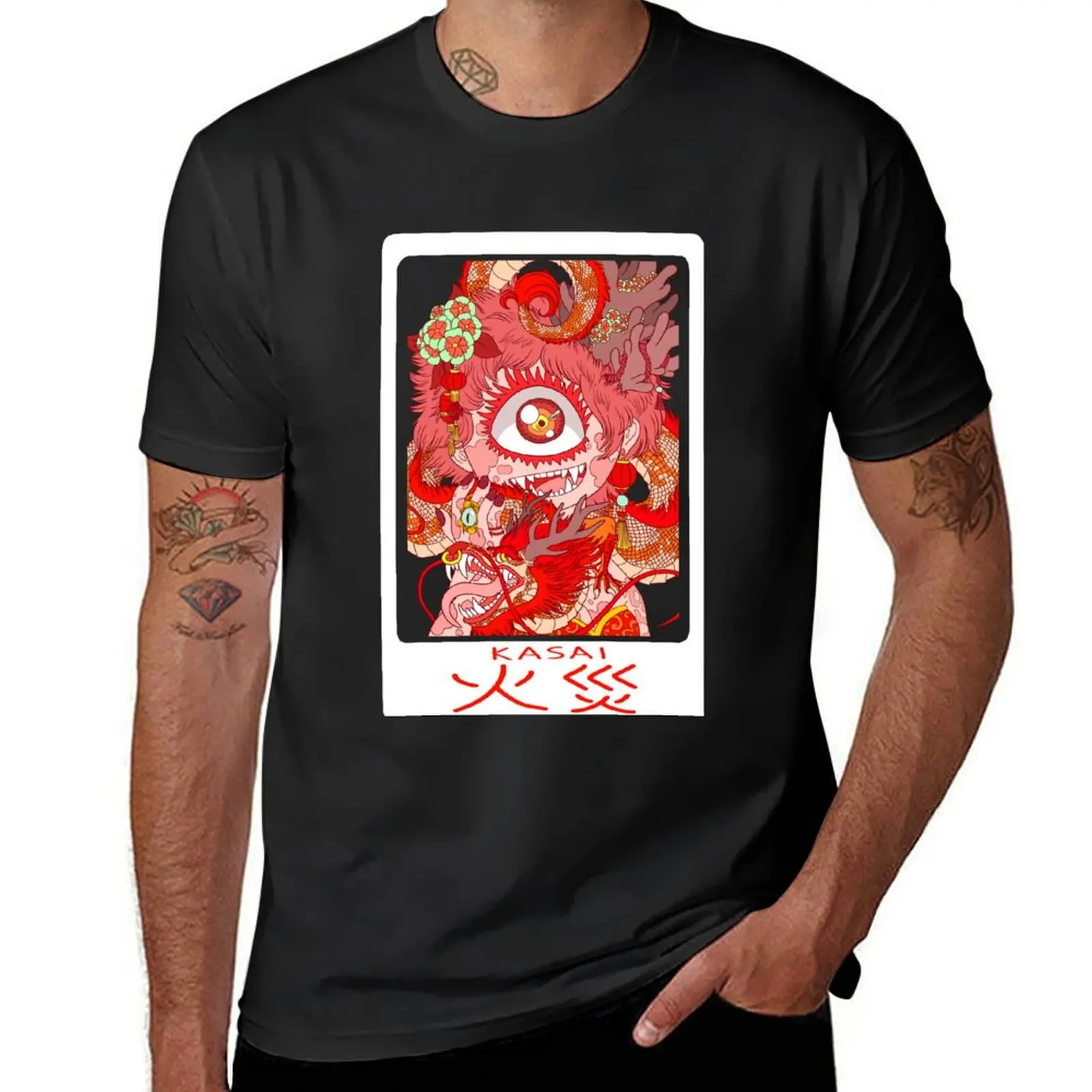 Kasai Cyclops T-Shirt graphics quick drying Men's cotton t-shirt