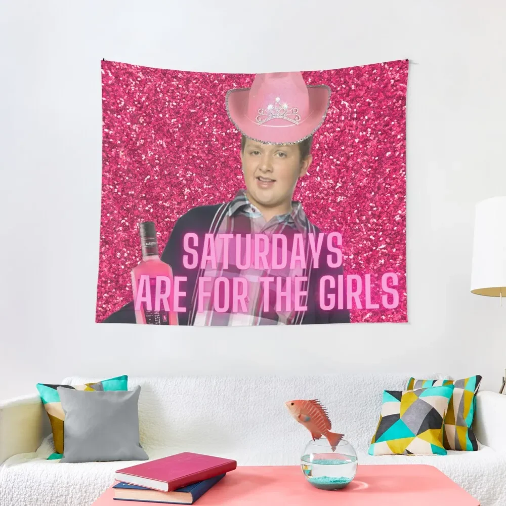 saturdays are for the girls ft. gibby Tapestry Room Decorations Aesthetics House Decorations Tapestry