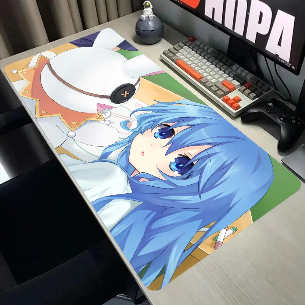 

Anime DATE A LIVE Himekawa Yoshino Mousepad Larger Mousepad Xxl Gaming Keyboard Computer Desk Mat Accessories Game Mause Pad