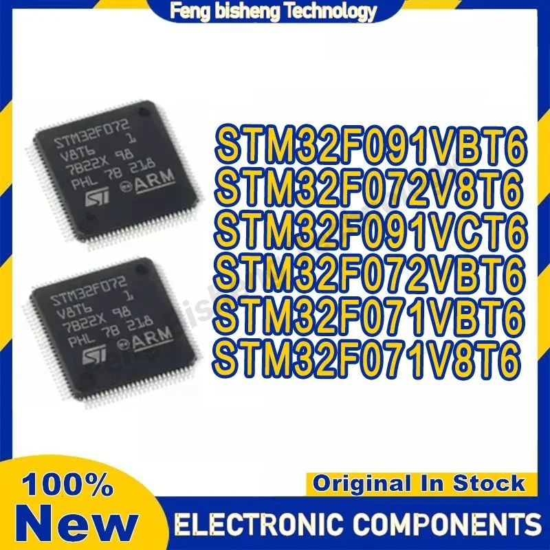 

STM32F071V8T6 STM32F071VBT6 STM32F072V8T6 STM32F072VBT6 STM32F091VBT6 STM32F091VCT6 STM32F071 STM32F072 STM32F091 ST IC MCU Chip