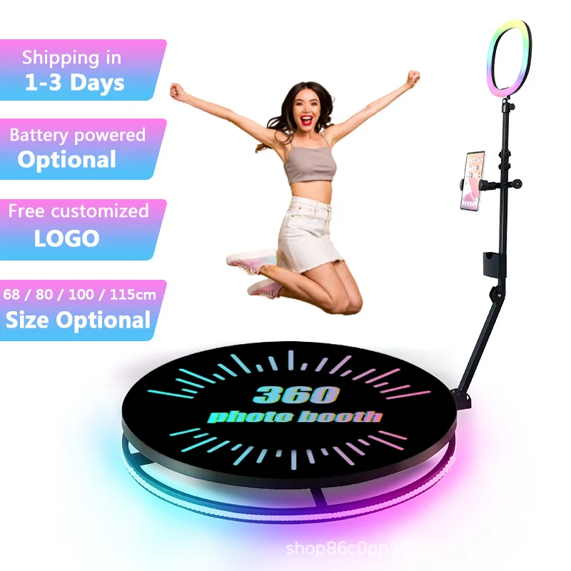 

Фотобудка 360° для съемки с разных ракурсов на свадьбах и вечеринках