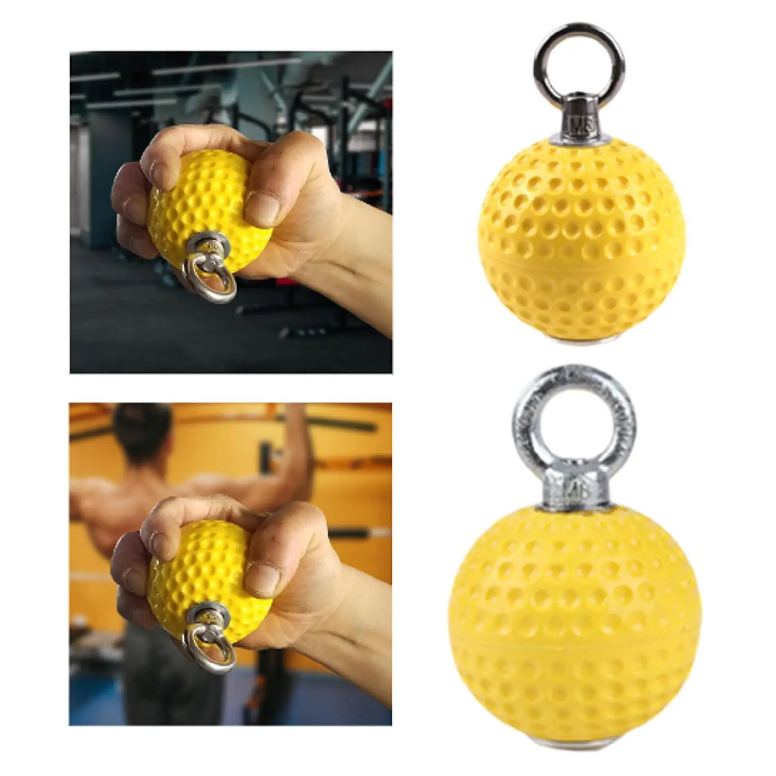 Hand Grip Ball Finger Trainer Non-slip Easy to Use Workout Gadget Multifunction