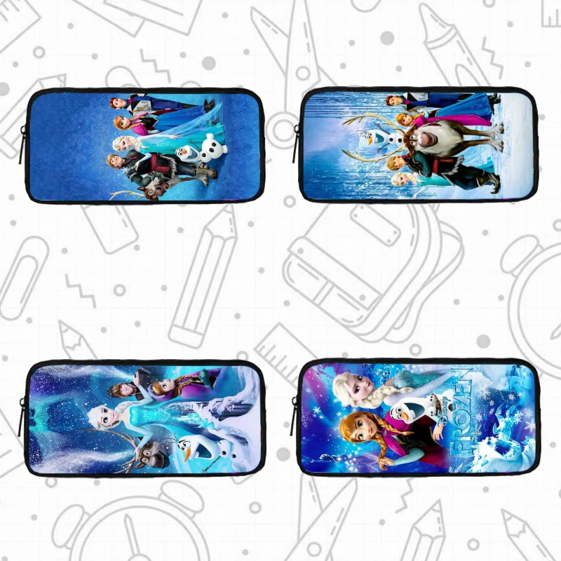 

Disneyi School Pencil Bags for Child,Cartoon Frozen School Pencil Bags for Boys Gilrs,Large &Simple Pencil Case for Kids