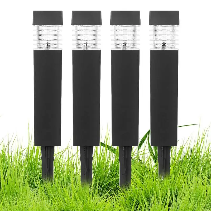 

Solar Garden Stake Light 4pcs Landscape Lights Garden Lights Outdoor Decorative Lights Solar Powered Yard Lights For Driveway