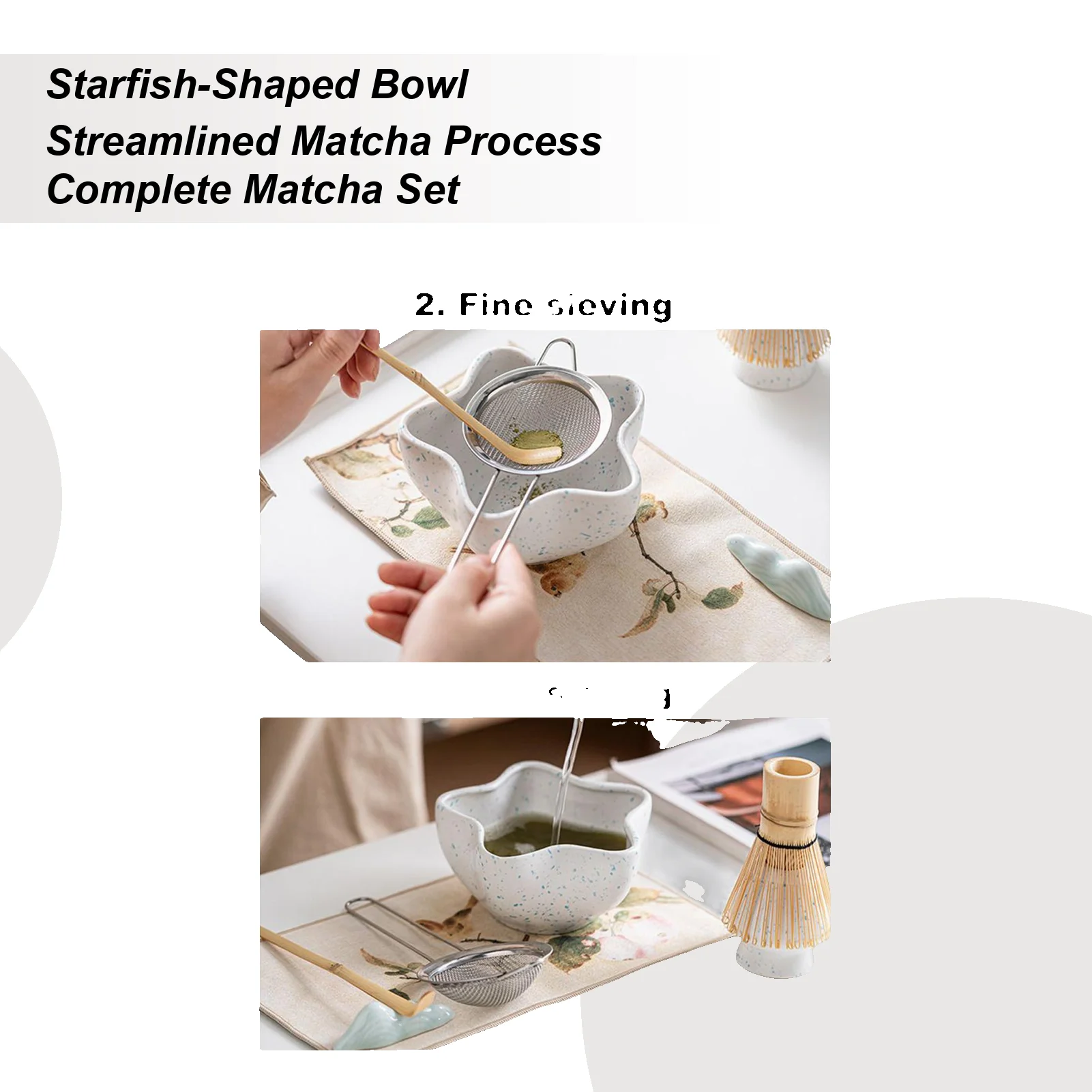 

Matcha Whisk Set Matcha Making Tools Kit Traditional Drink Utensils Tea Tools For Home Relaxing Massage Gathering Yoga Office