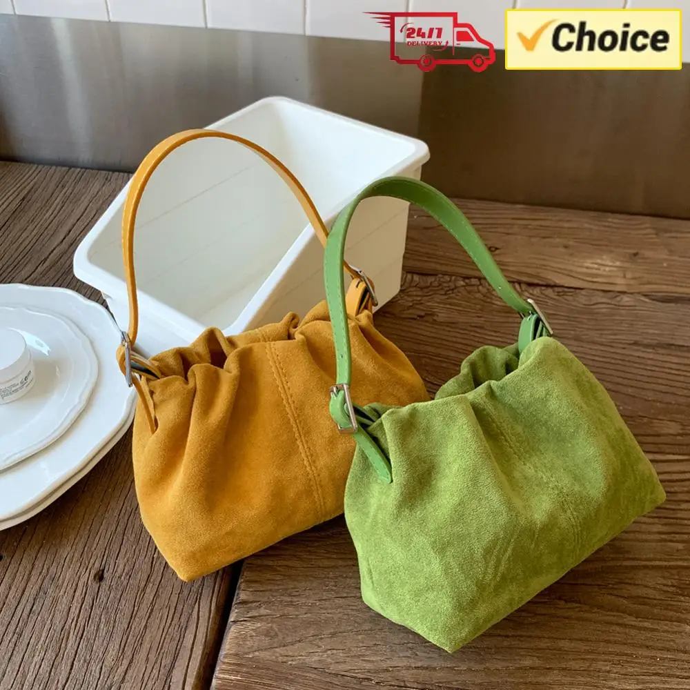 

Женская сумка через плечо из искусственной замши с регулируемым ремнем, сумка-кроссбоди с верхней ручкой на шнурке для путешествий и работы