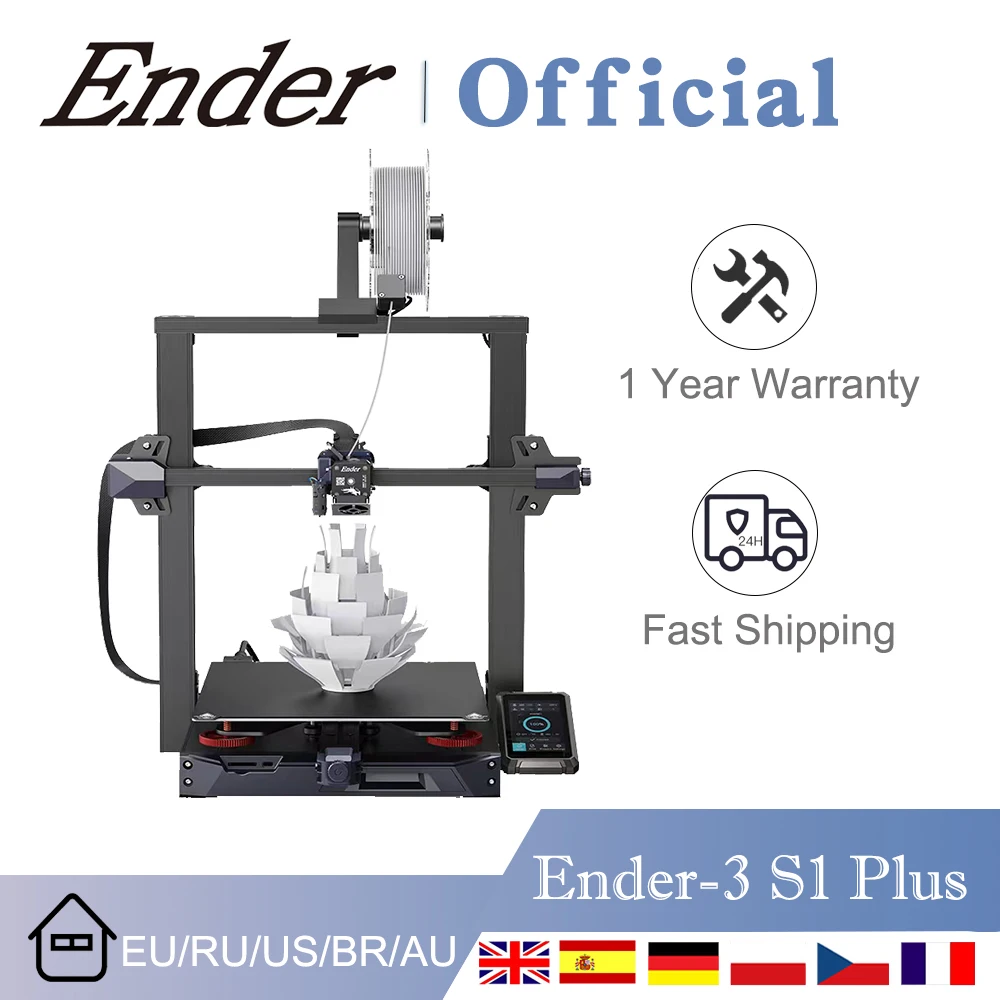 New Creality 3D Printer Ender-3 S1 Pro Ender-3 S1 Plus Ender-3 V2 Neo CR-touch Auto-Leveling Ender-3 Series FDM Impresora 3d