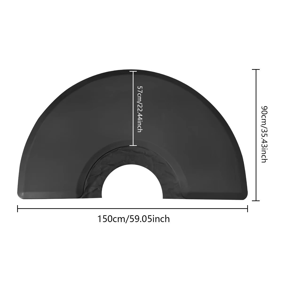 صالون الحلاقة تخفيف الضغط مكافحة التعب الكلمة حصيرة تصفيف الشعر لينة المطاط المضادة للانزلاق وسادة كرسي برو صالون أدوات التجميل اكسسوارات #2