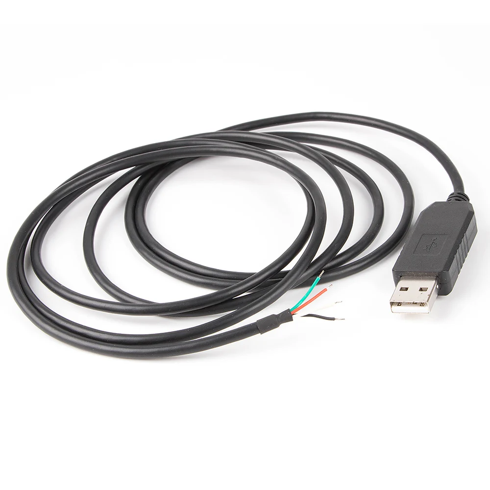 USB Serial Cable RS232  Converter Wire End WE  4 Pins FTDI 4P Adapter 1.8M