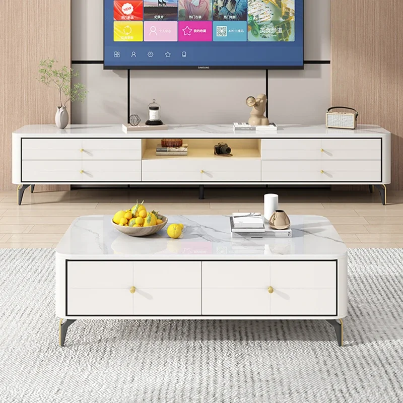 Pedestal Stand TV RoomFurniture Entertainment Center Living Room Console Modern Industrial Mueble Para Tv Cabinet Organizer JGY