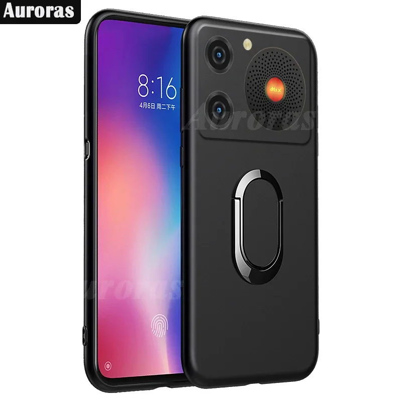 

Auroras For Nubia Music Case With Magnetic Holder Matte Silicone Soft Shell For Nubia Music TPU Cover Fundas