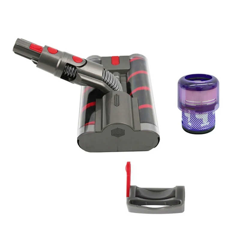 

【Berserk】для Dyson Omni-Glide Sv19, вращающиеся детали для пылесоса, сменная вакуумная головка, двойная мягкая роликовая щетка