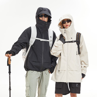 New Men Waterproof Hiking Jacket Women Windproof Sports Coat High Quality Hooded Jacket Outdoor Ride Climbing Running Jacket