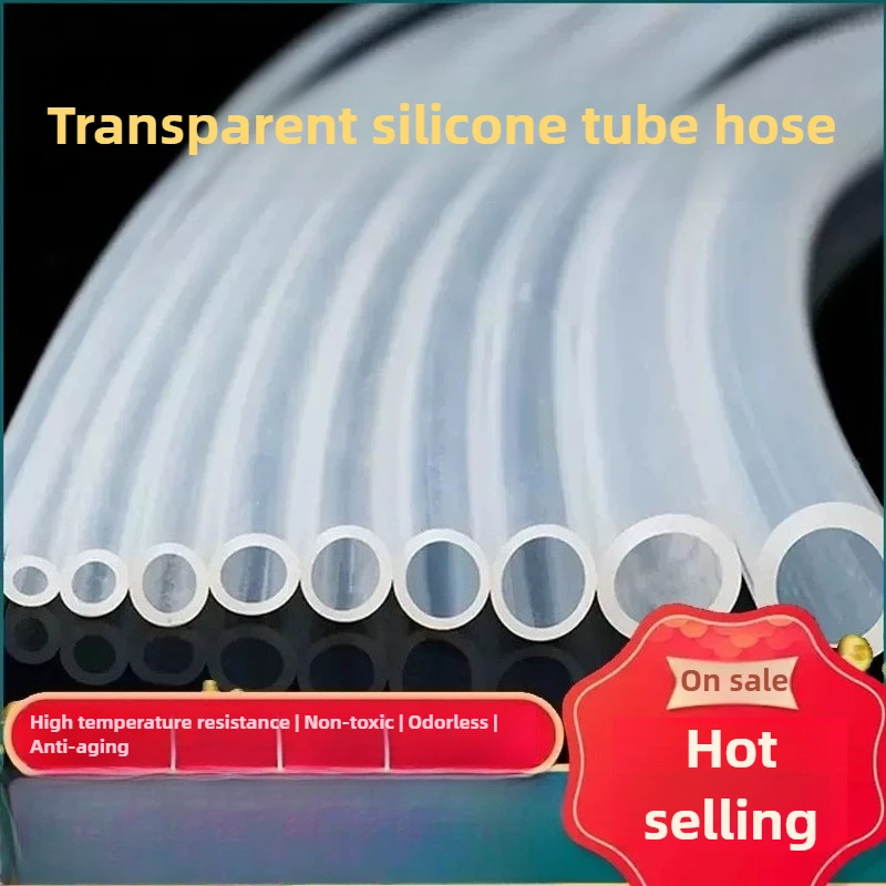 

Odorless Silicone Rubber Hose, Heat/Acid Resistant, for Home Water Dispensers