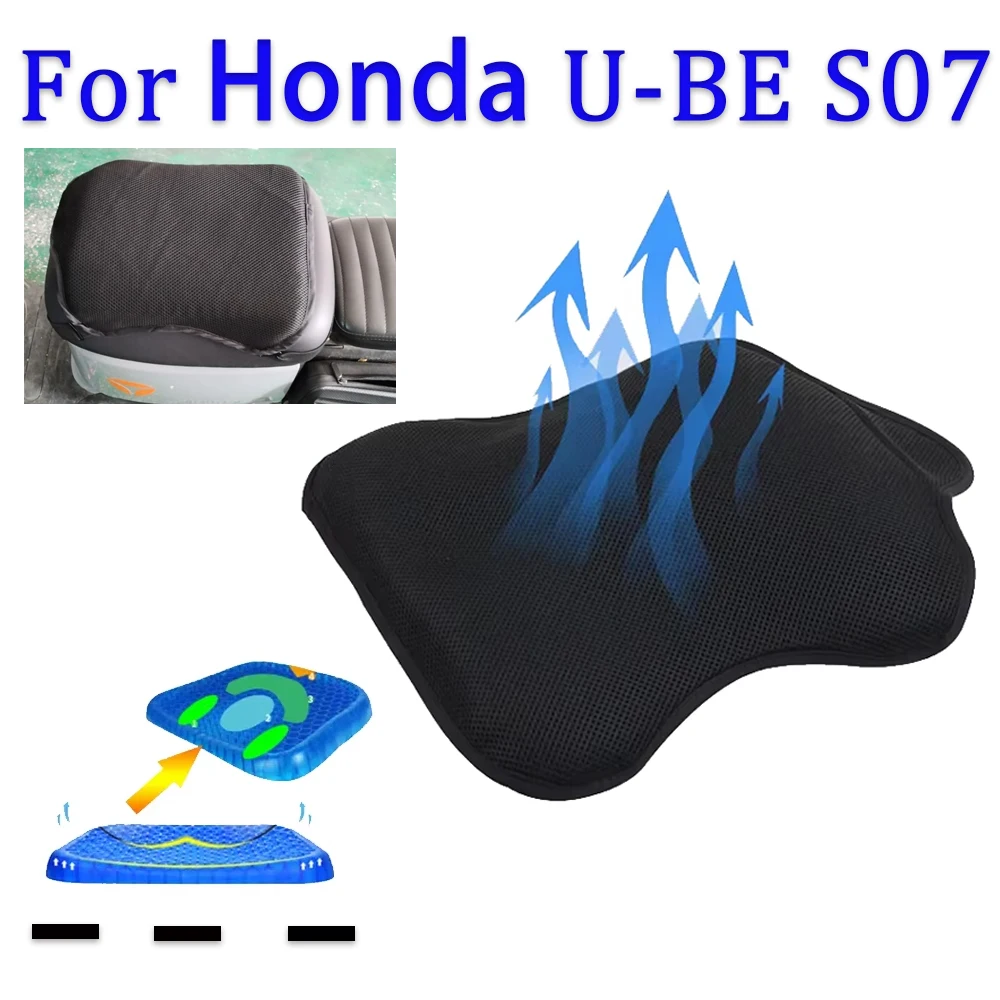 

Electric Scooter Accessories Breathable Pressure Relief Gel Seat Cushion Cover For Sundiro HONDA U-BE UBE S07 S 07 Accessories