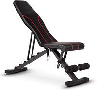 Multi Functional Foldable Free Weight Home Gym Fitness Sit up Weight Adjustable Dumbbell Bench Fitness Kit
