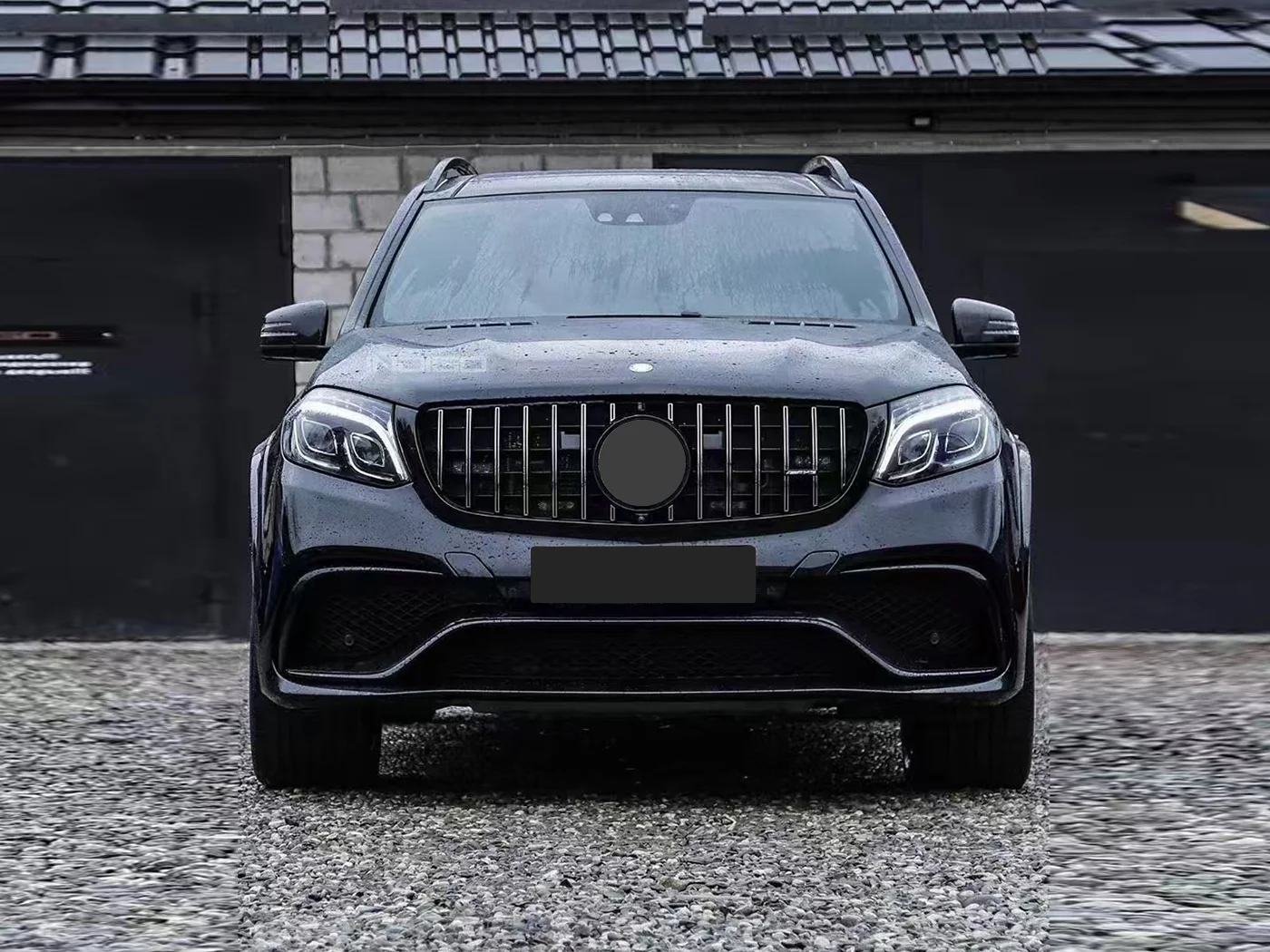 Manufactory Upgrade Body Kit For Mercedes-Benz GLS/GL X166(2015-2019)Upgrade to Model Bumpers Grille Side Skirts