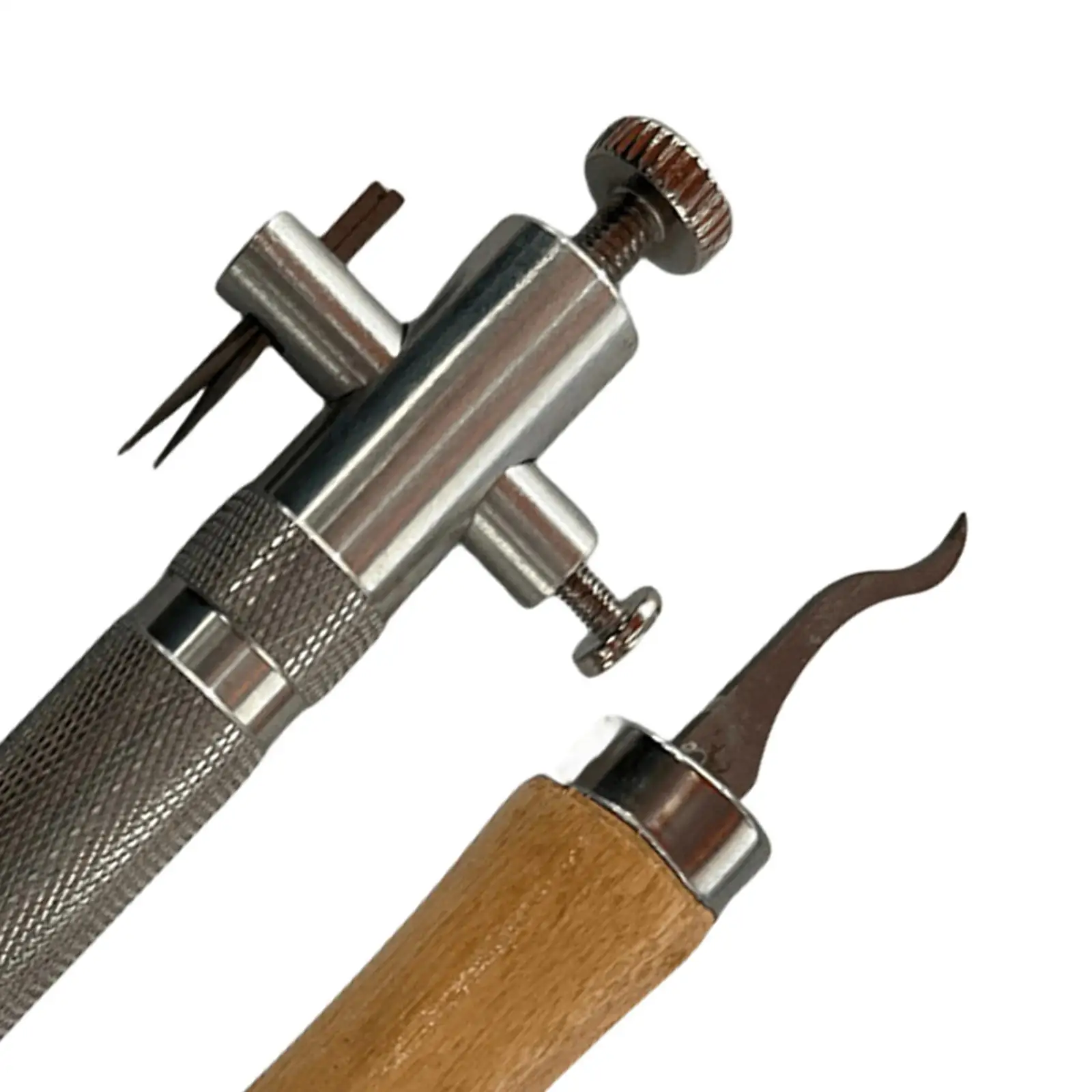 Purfling Inlay Groove Carver Set with Violin Scraper Professional Luthier Toolkit for Wooden Violin Repair Work