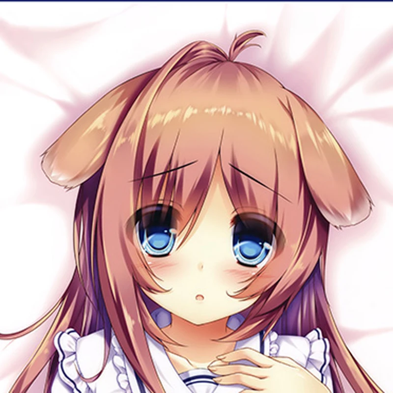 Anime Dakimakura Pillow Cover Mashiro Mito Double Sided Print Pillow Case 120cm-180cm Custom Cartoon Character DIY Home Decor