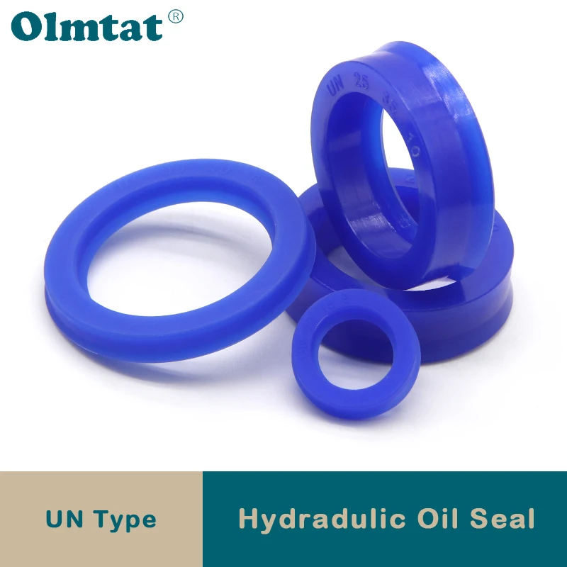 

5pcs ID 8-19mm UN Radial Shaft Hydraulic Seal (IDxODxTHK) Polyurethane Piston Shaft Piston Rod PU Single Lip U Cup Oil Seal