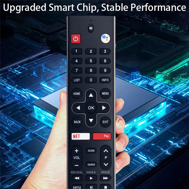 

M18K-Voice Remote Control HS-7700J Replacement For Skyworth ARTEL Android Smart TV Models 58G2A G6 E6D E3 S5G