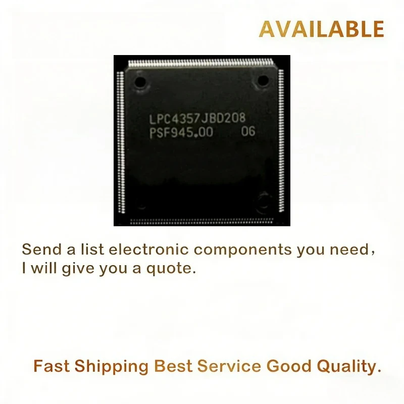 Original LPC4357JBD208 LQFP-208 LPC4357JBD208E LQFP208 4357JBD208 LPC4357 IC Chip