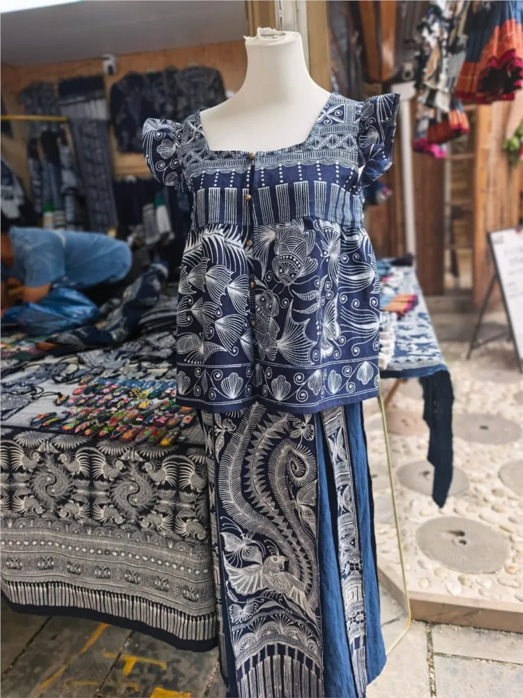 Handmade Handmade batik ethnic-style clothing for women new daily wear and travel - Aliexpress Deal