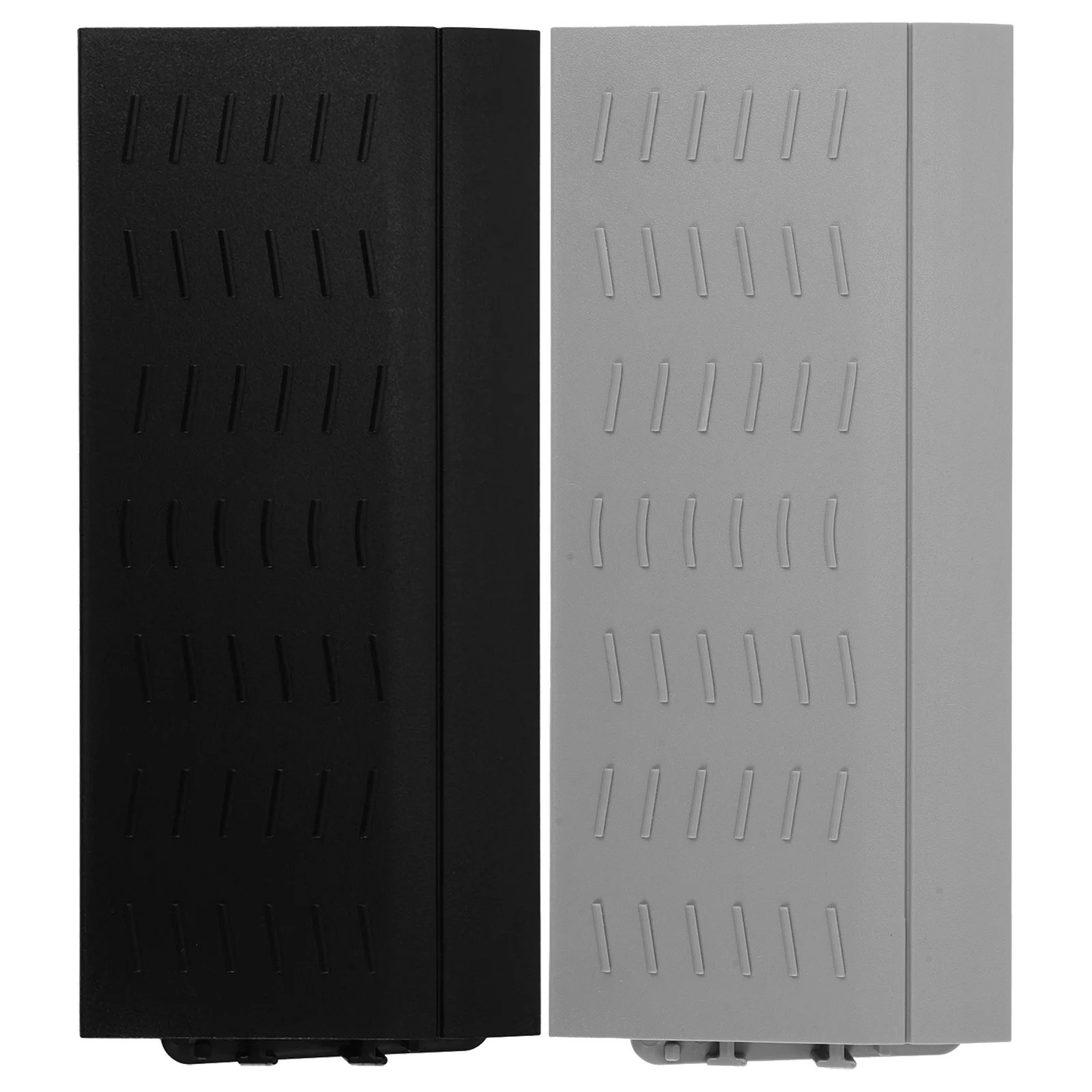 2 個のプラスチック製敷居ランプロボット掃除機用ステップクライミングパッド滑り止めトランジションストリップホーム玄関ステップランプマット掃除用