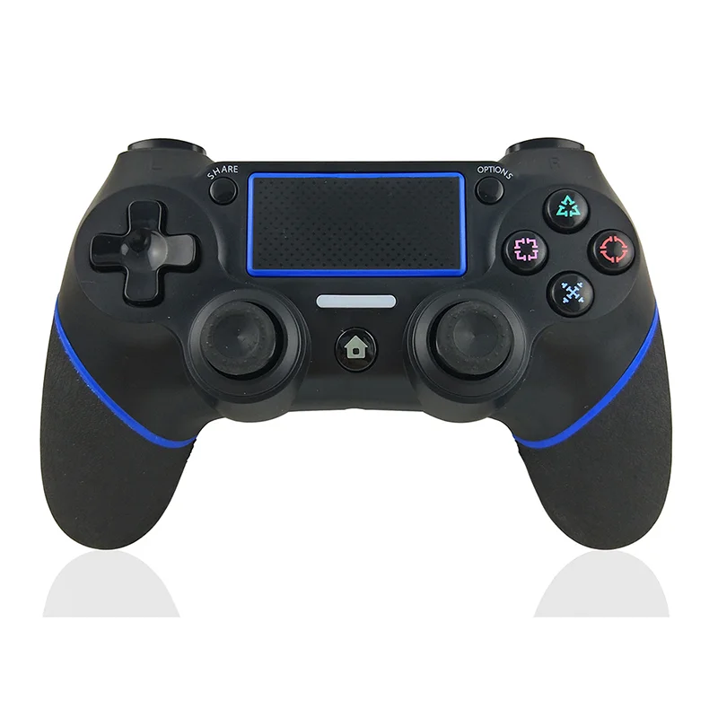 Gamepad voor PS4-controller, draadloze Bluetooth-controller, zesassige dubbele vibratiecontroller, voor PS4/PC draadloze gamepad