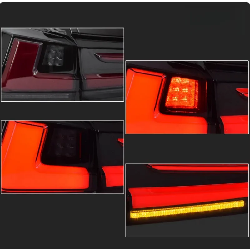 Tail Lights for Lexus NX200/NX300 2014-2021 Model Years, with Newly Upgraded LED Connectors for Plug-and-Play Installation