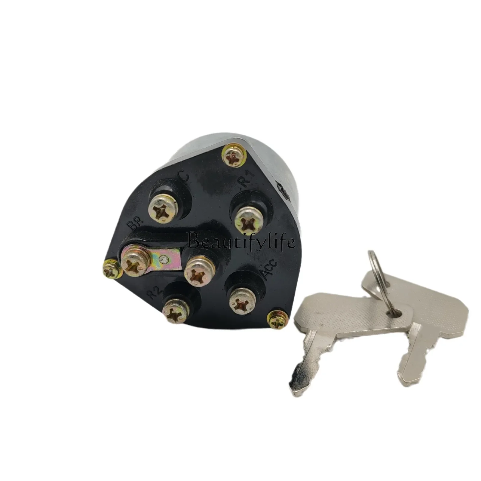 

PP tool partsJK406 preheating start ignition switch, car loader forklift ignition lock key