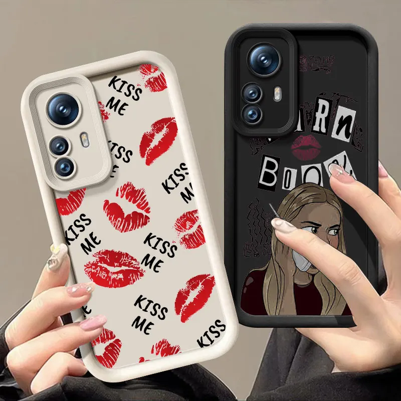 Burn Book Kiss Mean Girls Sky Eye Stairs Soft Silicone Phone Case For Redmi Note 10 11 11S 12 13 Pro Plus 4G 11T 5G 9S 10S 12S