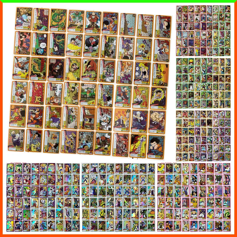 Anime Dragon Ball DIY ACG Bulma Cell Android 18 Frieza Lunch Gogeta Broly Trunks Collectible Cards Toys for Birthday Gifts