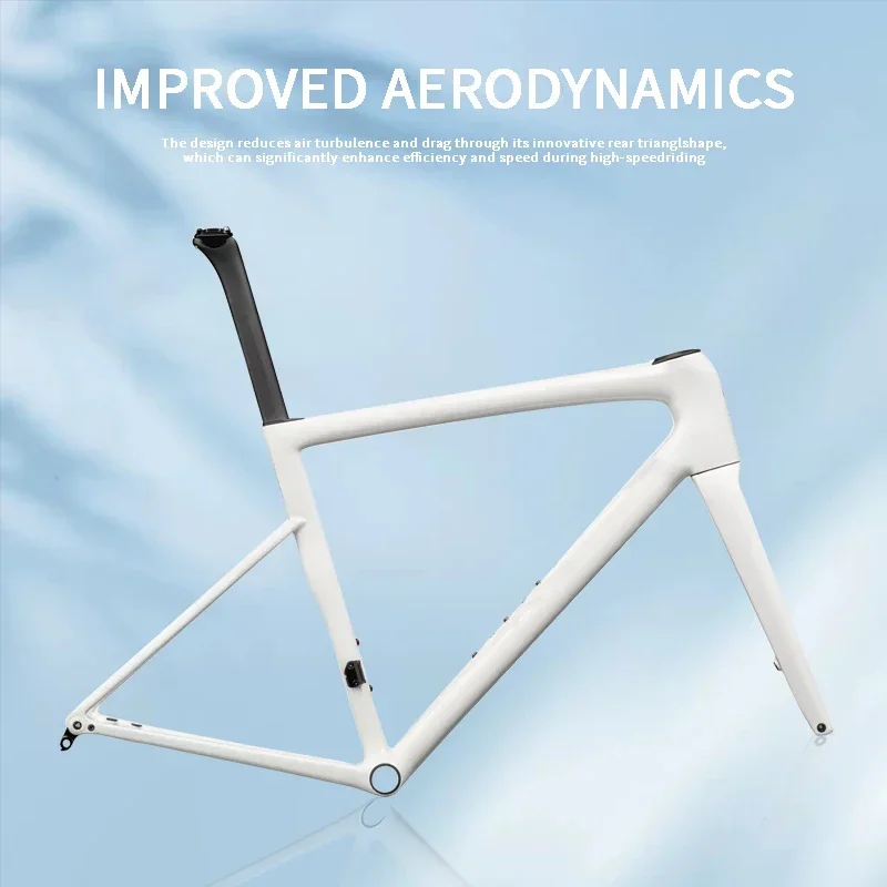 2025 SL8 Dongli T1100 Carbon Fiber Bicycle Frame Ultra Light Customize Color Windproof Design Disc Brake