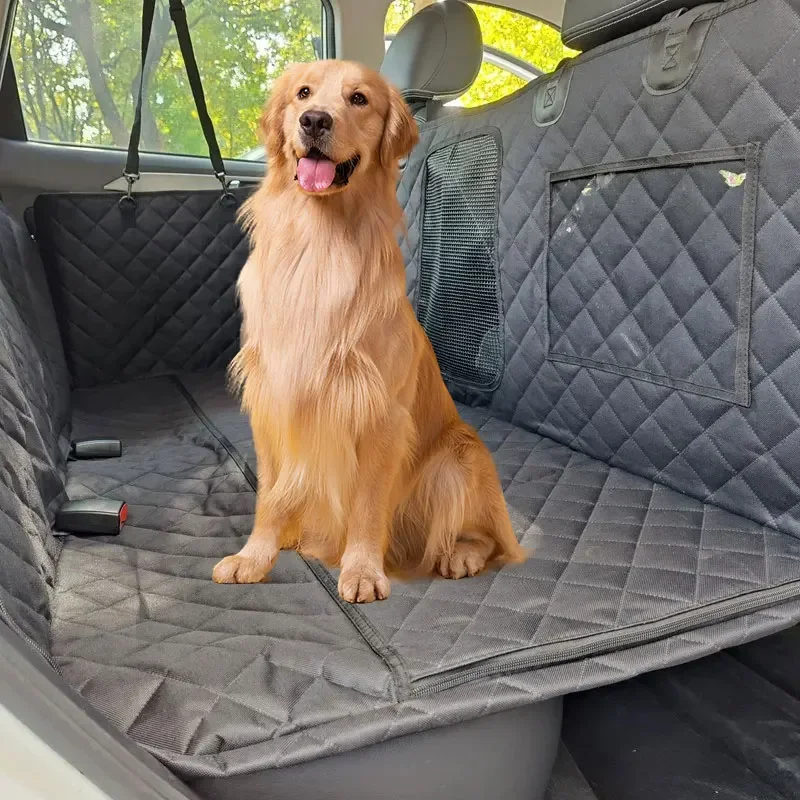 

Pet Dog Bed Oxford Cloth Detachable and Thickened Waterproof and Anti Slip Puppy Car Seat Dog Car Protection Seat Cushion