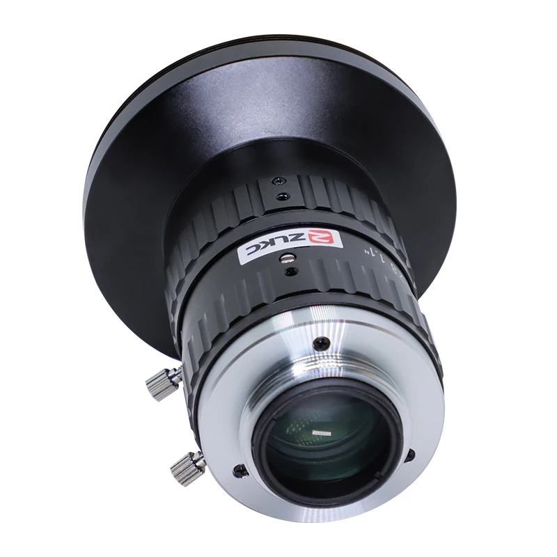 ZLKC عدسة 25 ميجابيكسل FA 8 مللي متر زاوية واسعة 1.1 ''مستشعر كبير الحجم CMOS 25MP آلة تشويه منخفضة كاميرا الرؤية F2.8 C Mount Len #3