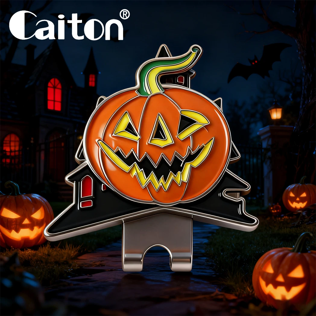 مشبك قبعة جولف كايتون للهالوين، ملحقات الجولف، معدات رياضية ذات طابع ممتع لعلامة الجولف، لحفلات الهالوين #3