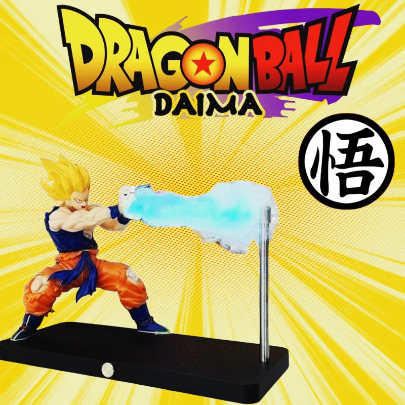

Ночник Dragon Ball, 3D украшения, мультяшная подставка Гоку, настольная лампа, настольные украшения, подарки на день рождения, окружающий магнитный свет