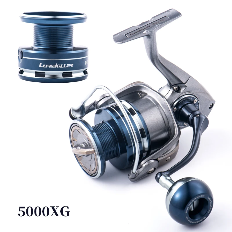 JAPAN MADE LUREKILLER POWER METAL SPINNING JIGGING REEL ROCKMAN SW4000XG-10000HG SALTWATER FISHING REEL OCEAN SPIN BOAT REEL