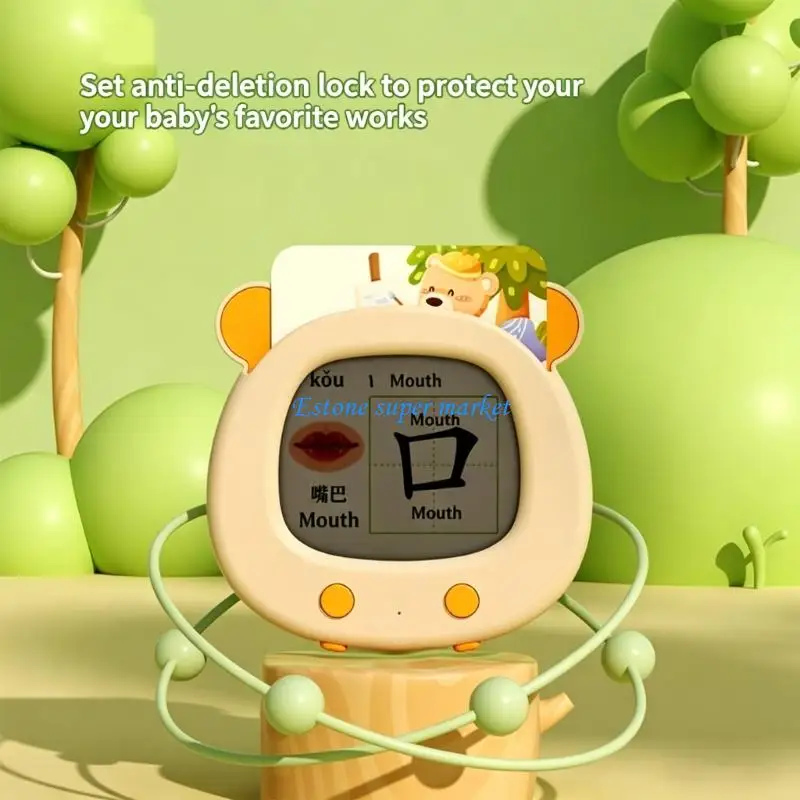 090B Early Education Flash Card Learning Machine Toy With Game Words For Preschool Kids Writing and Reading Skill Improvement
