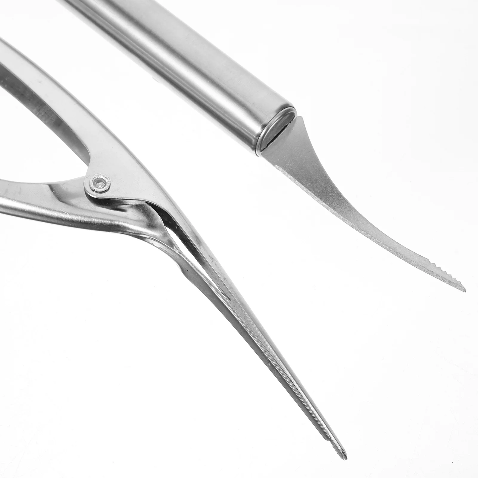 

1 set Stainless Steel Shrimp Peeler Dual Use Fish Scale Remover Portable Seafood Cleaning Tool For Home Kitchen Restaurant