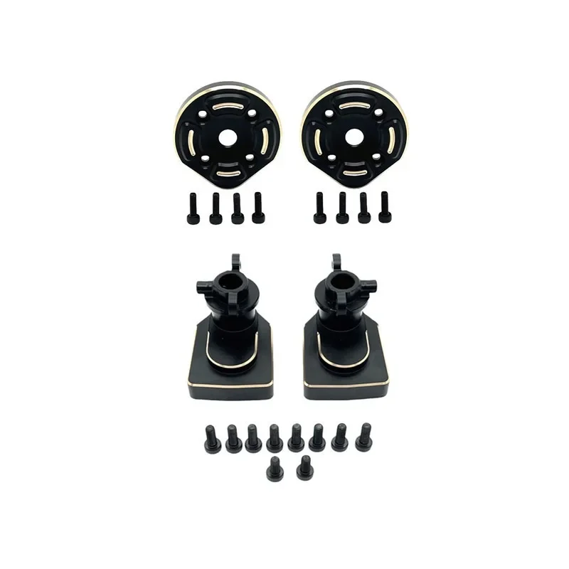 Hinterachsbecher Gegengewicht Block Getriebeabdeckung für Hyper GO MJX H12Y H12Y+ H12P Metall Upgrade Teile Kit Rc Auto LKW Buggy Truggy