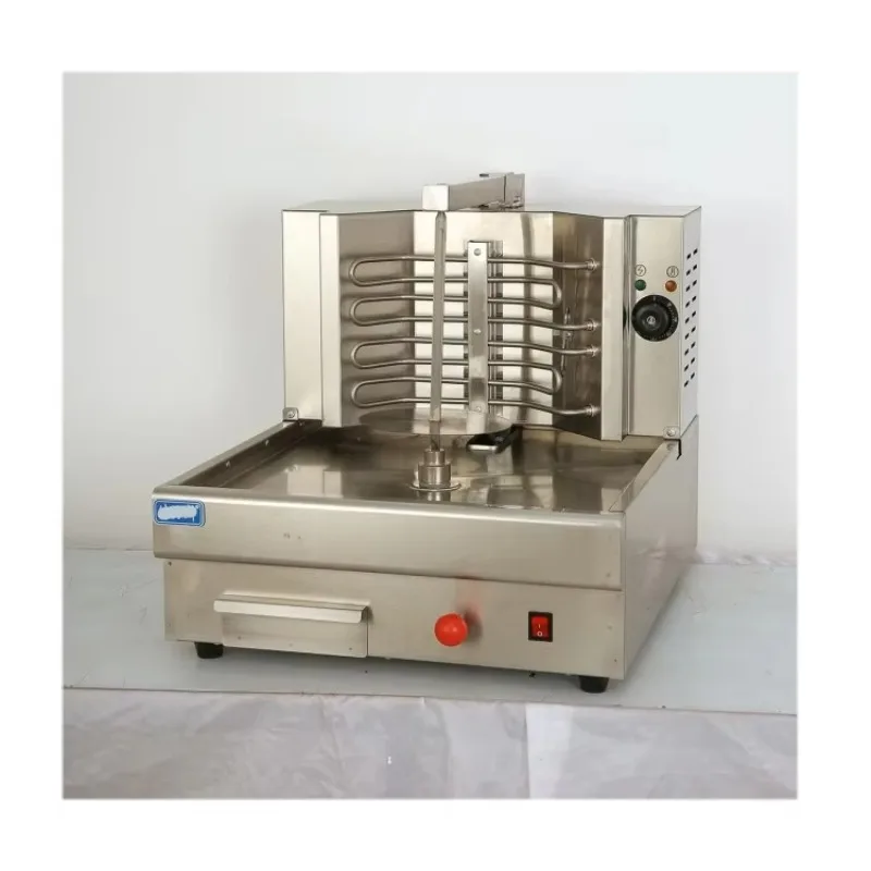 Meat Barbecue Grill Machine Automatic Doner Kebab Cutting Machine For Party