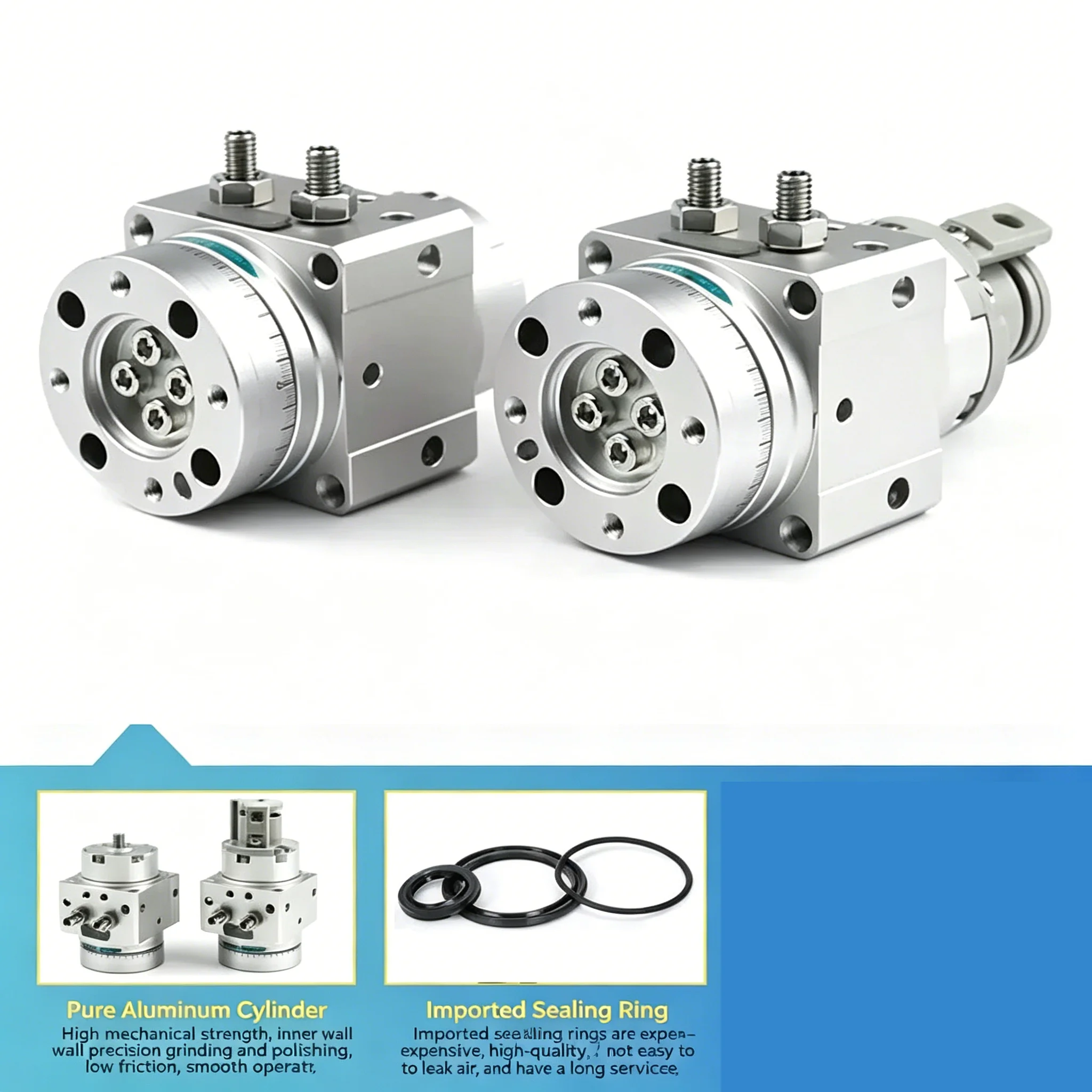 MSU MSUB MSUB1 MSUB3 MSUB7 MSUB20 MDSUB1 MDSUB3 MDSUB7 MDSUB20 -90S -180S 90° 180° Rotary Actuator Vane Type