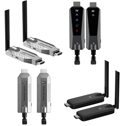 50M Wireless Transceiver Video Transmitter Receiver HDMI Extender TV Stick Screen Mirror Adapter Switch DVD PC To TV Projector