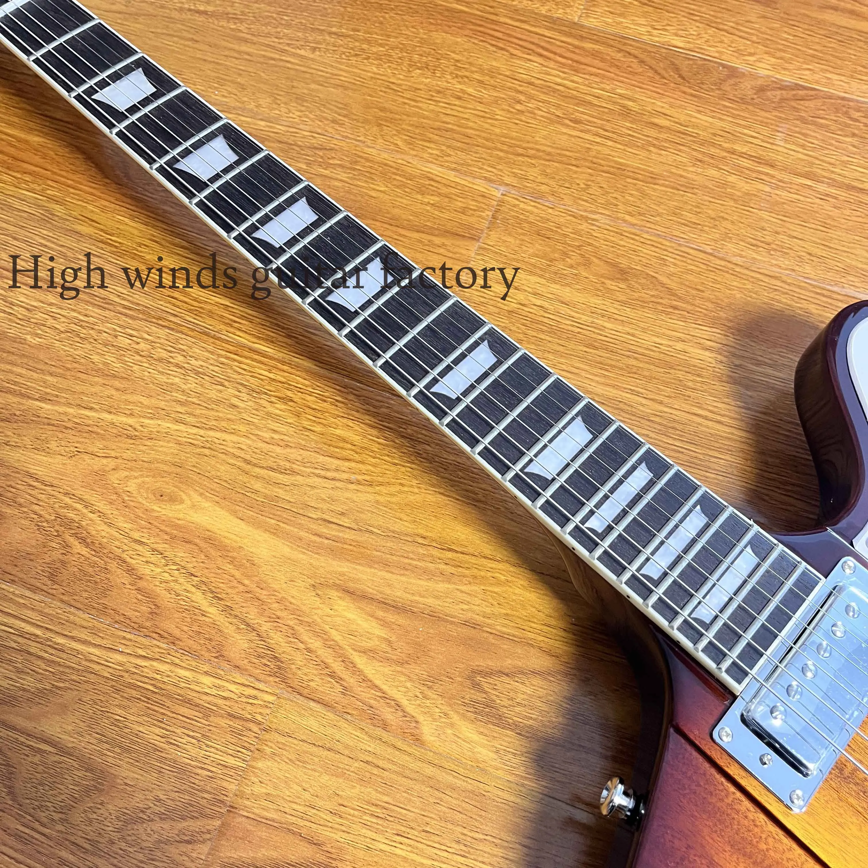 Custom Firebird VS electric guitar, H-H pickup, mahogany body, fast delivery -